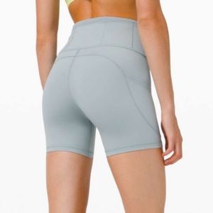 Lulu lemon fast and free shorts 6” non reflective